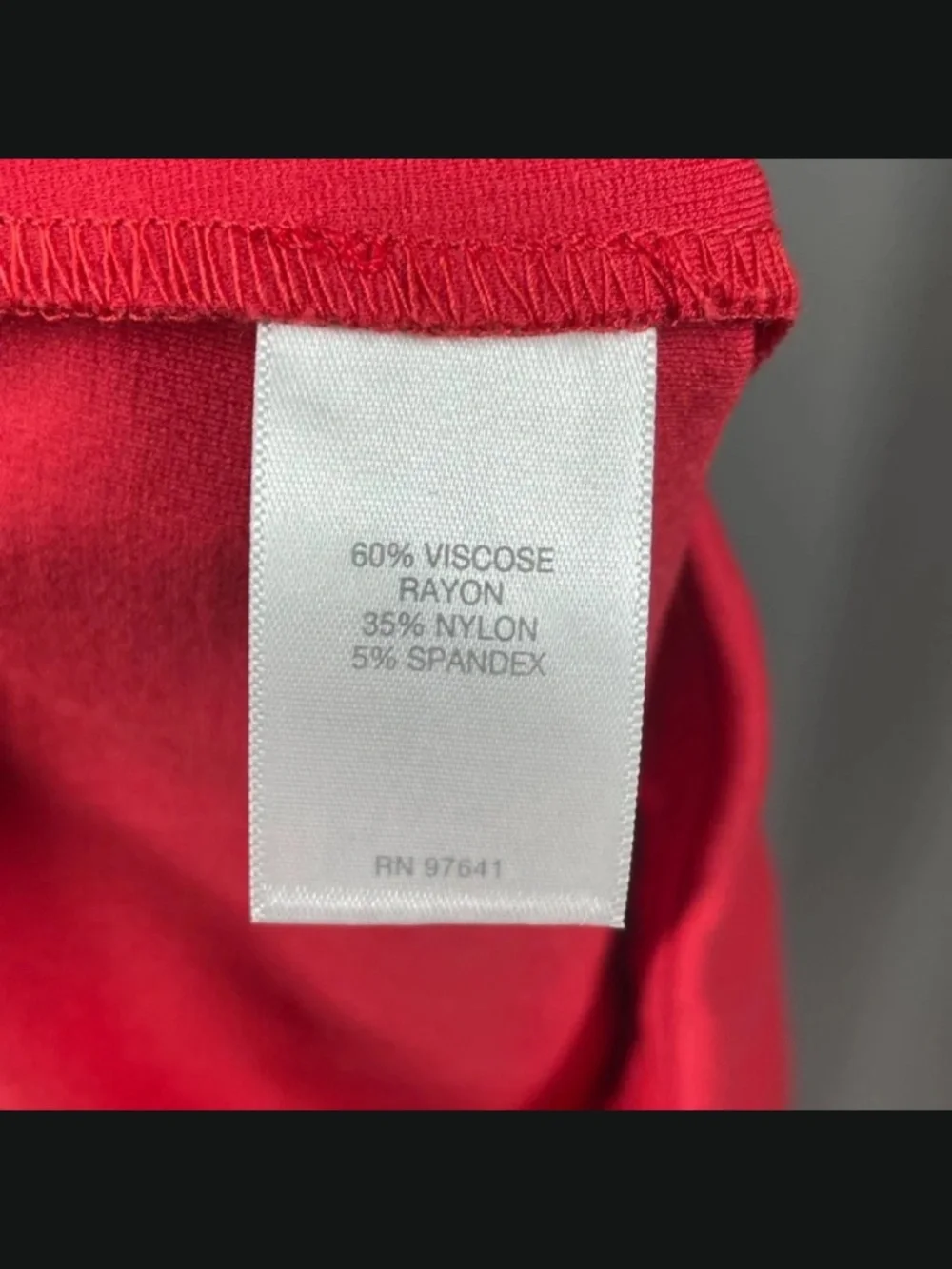 NEW J Jill Skirt Womens Large petite red pencil straight short business cocktail - Picture 4 of 8